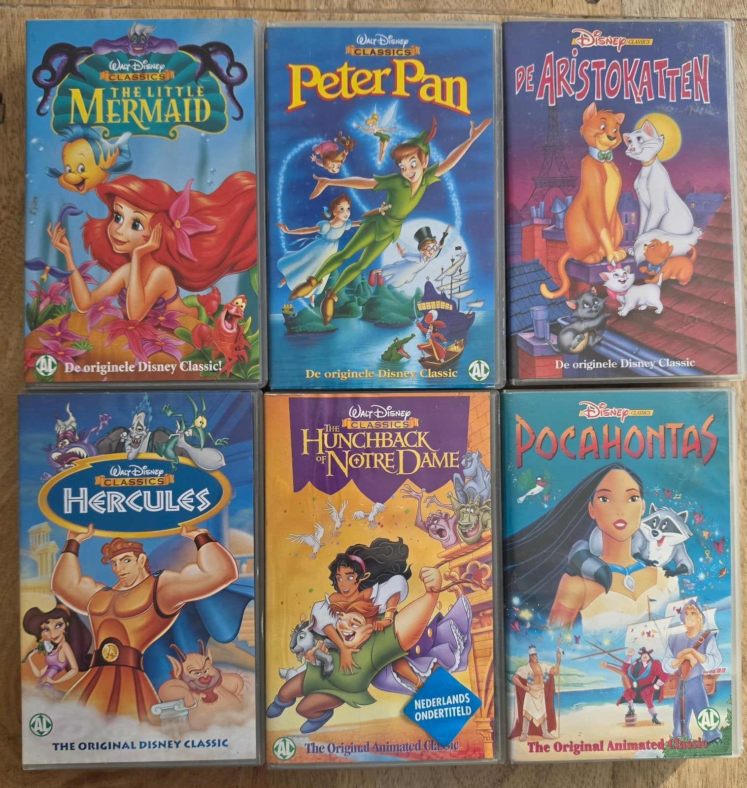 Disney VHS videobanden, Cd's en Dvd's, Ophalen of Verzenden, Zo goed als nieuw, VHS