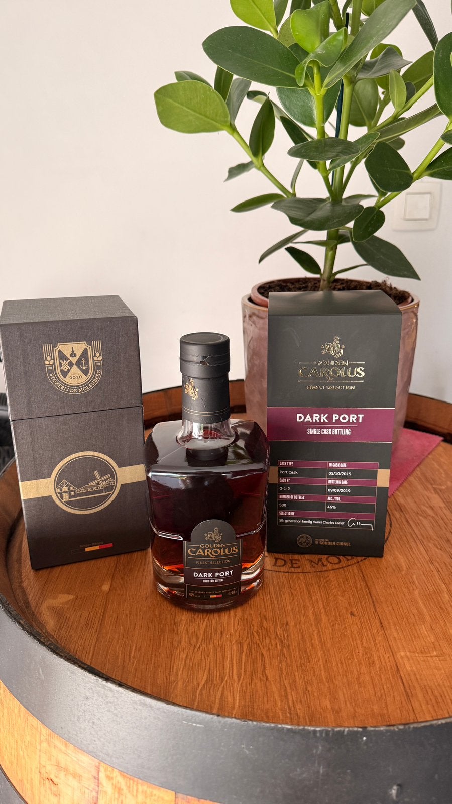Gouden carolus Whisky dark port, Verzamelen, Ophalen of Verzenden, Nieuw, Overige typen