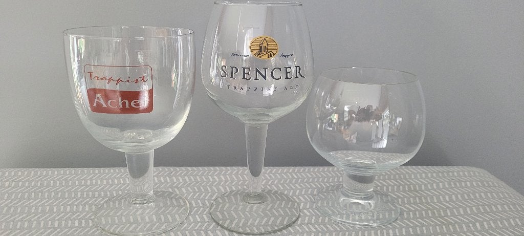 Verschillende trappistglazen uit verzameling prijs/stuk, Enlèvement, Neuf, Verre à bière