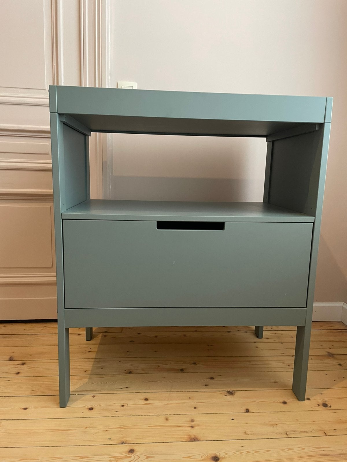 Stevige luiertafel met grote schuif, Gebruikt, Overige typen, Standaard, Ophalen