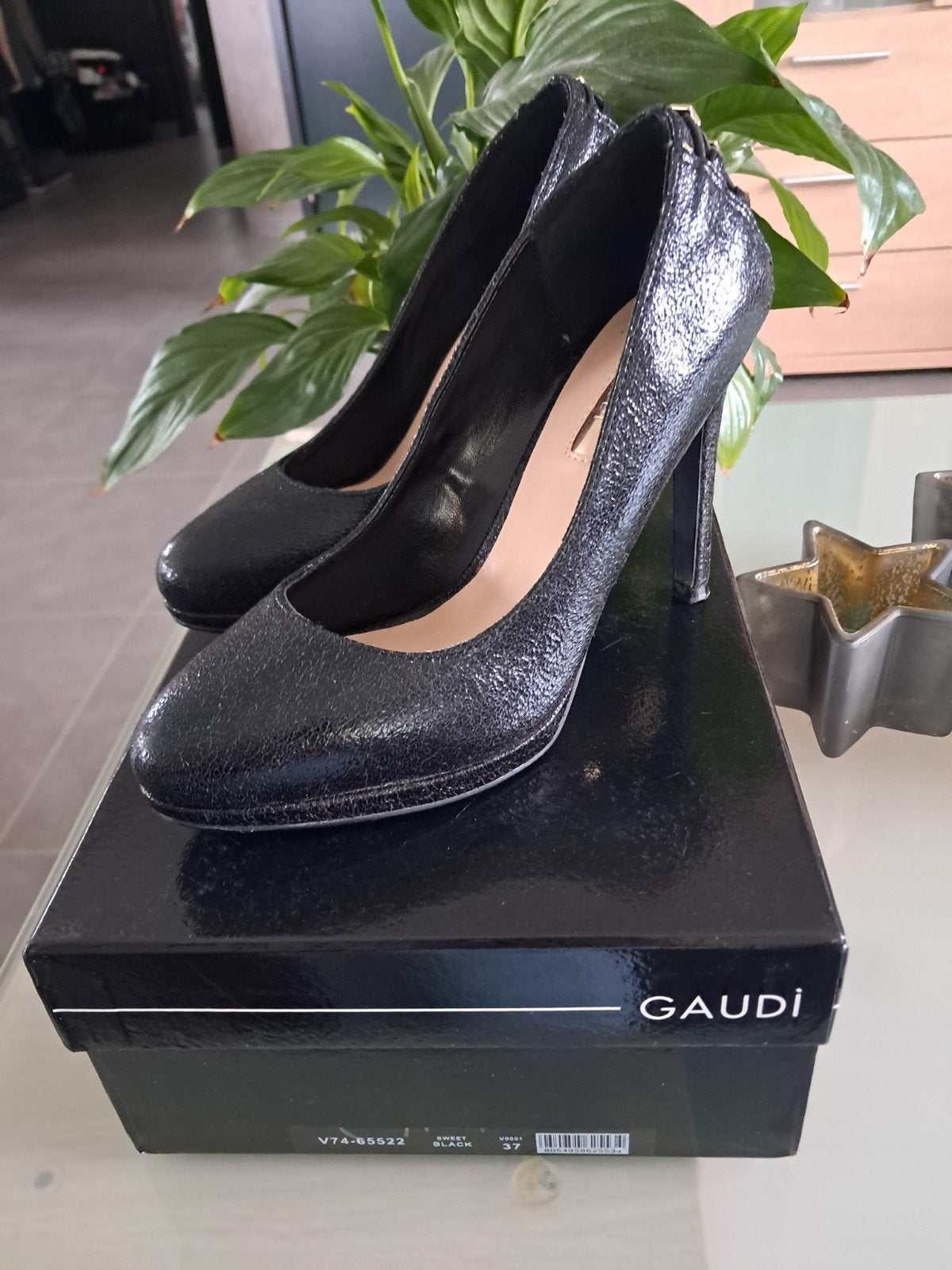 Pumps gaudi 37, Pumps, Zwart, Ophalen of Verzenden, Zo goed als nieuw