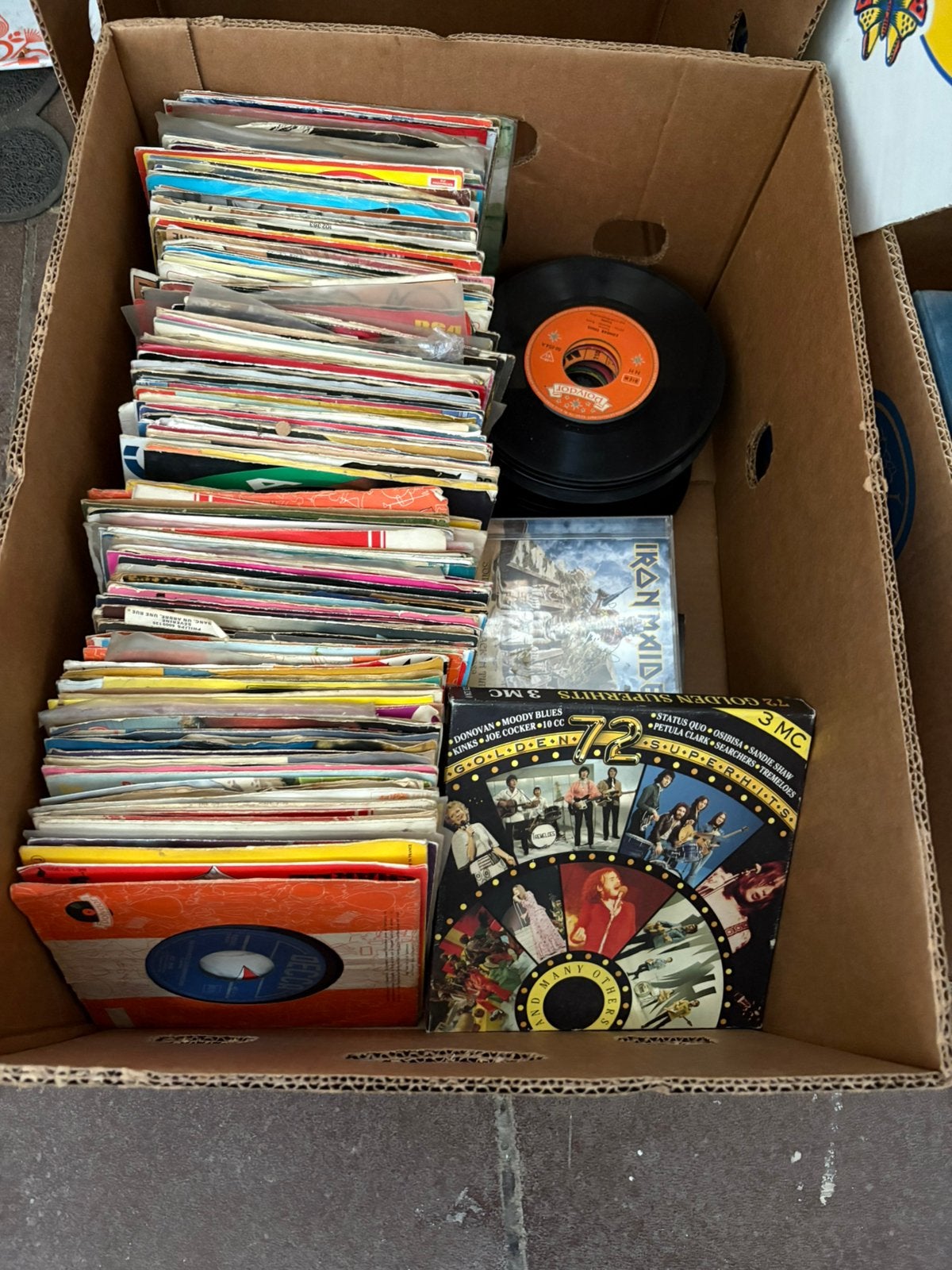 Lot vinyl platen en singles, Ophalen, Gebruikt