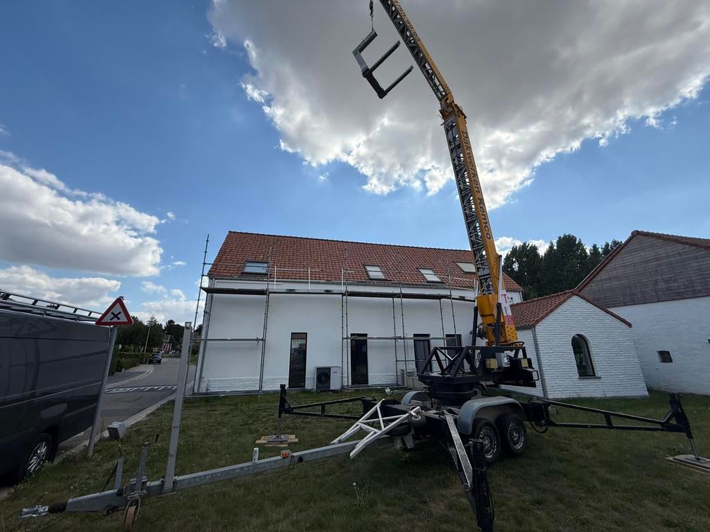 Alu kraan klaas, Zakelijke goederen, Machines en Bouw | Kranen en Graafmachines, Ophalen, Kraan