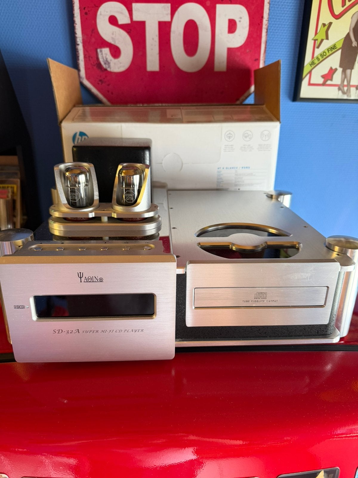 Lecteur cd a tube yaqin, Audio, Tv en Foto, Cd-spelers, Ophalen, Zo goed als nieuw, Overige merken