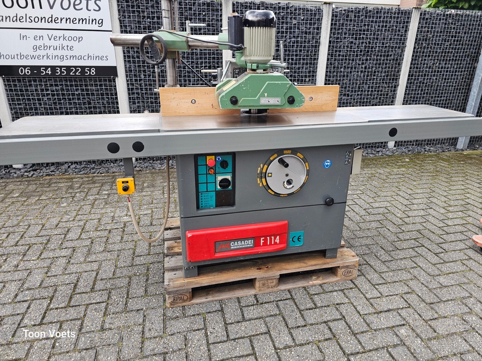 Freesmachine Casadei met aanvoerapparraat, Doe-het-zelf en Bouw, Ophalen
