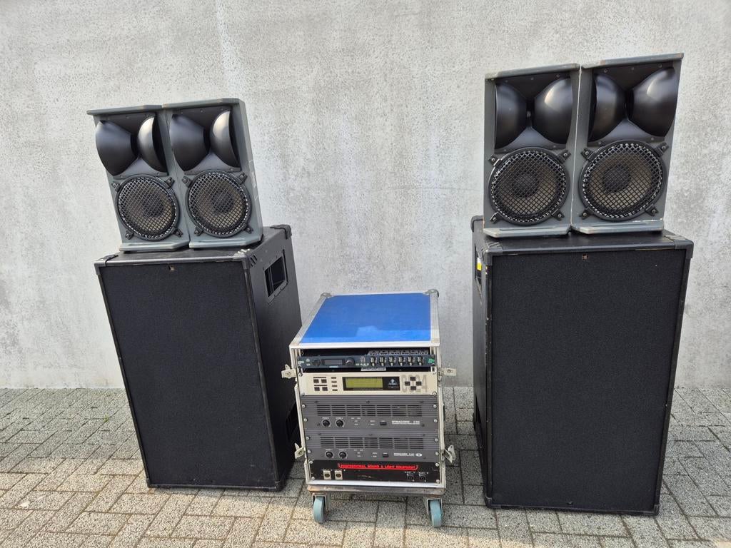 Pro luidspreker set jbl met dubbel 18 inch, Musique & Instruments, DJ sets & Platines, Enlèvement