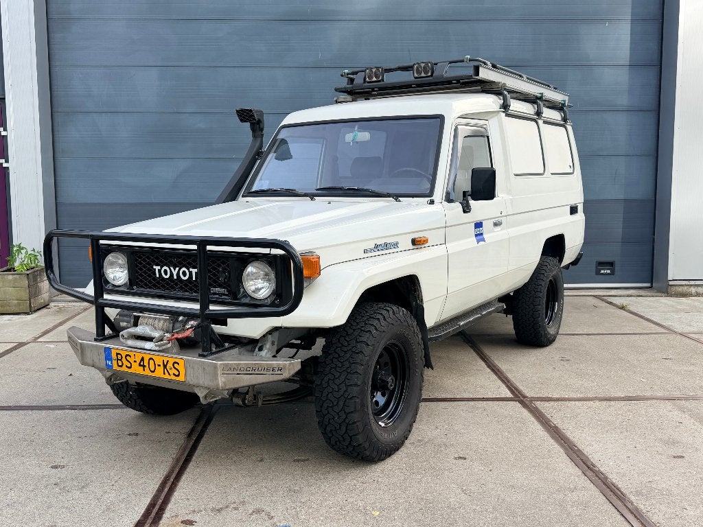 Land Cruiser 3.5 Hardtop Long BJ75 | Geen Export, Autos, Cuir, Achat, 2 places, Boîte manuelle
