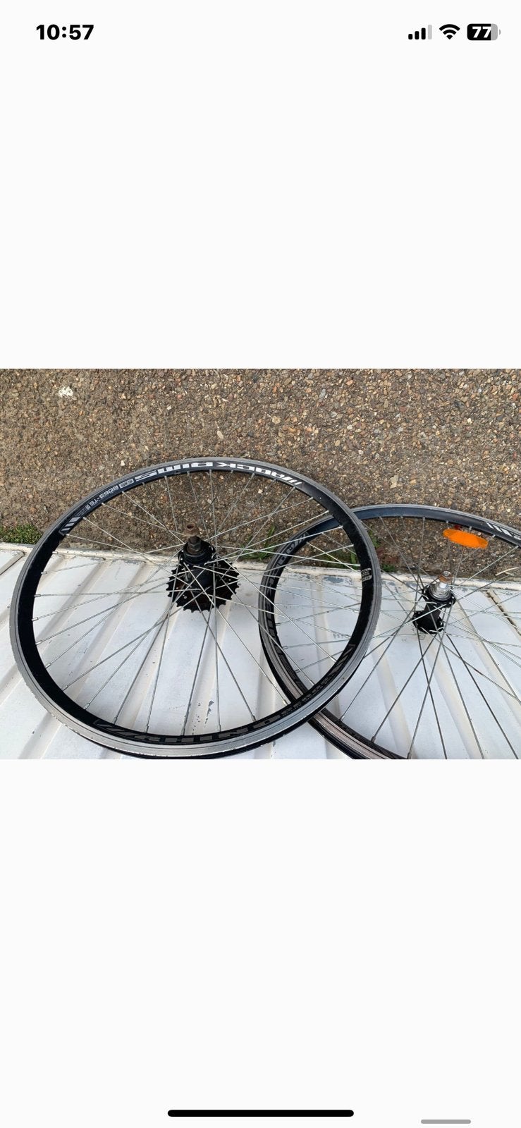 Fietsen onderdelen set wielen, Ophalen, Zo goed als nieuw