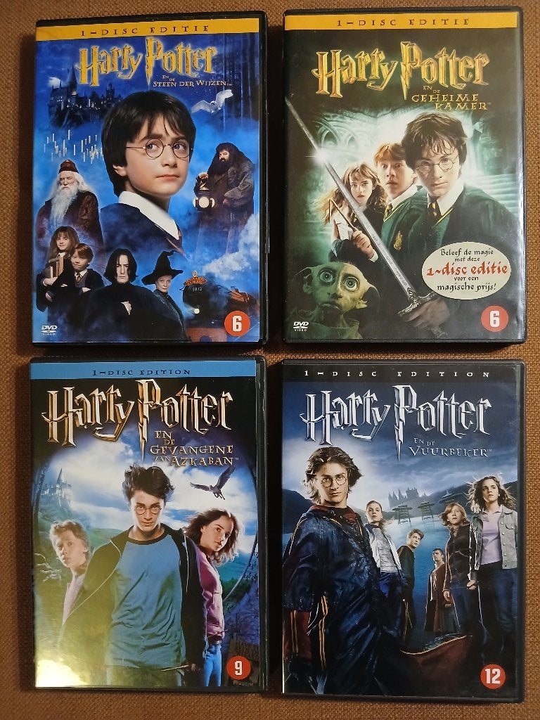 Volledige reeks Harry Potter 8 DVD's, Ophalen of Verzenden