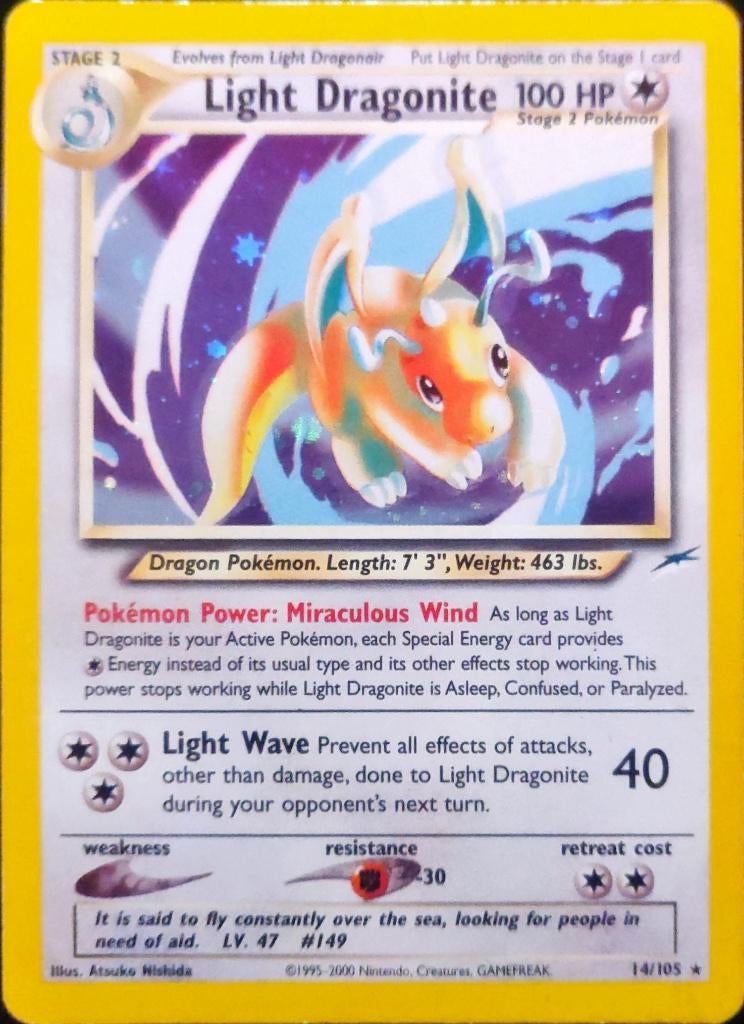 Te koop: Light Dragonite (14) Neo Destiny, Enlèvement ou Envoi