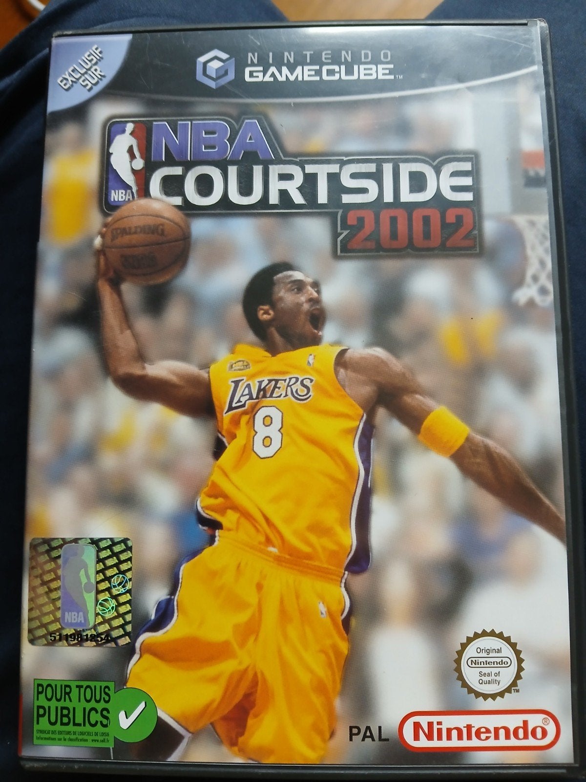 Jeu GameCube NBA courtside 2002, Games en Spelcomputers, Games | Nintendo GameCube, Ophalen of Verzenden, Zo goed als nieuw, Sport
