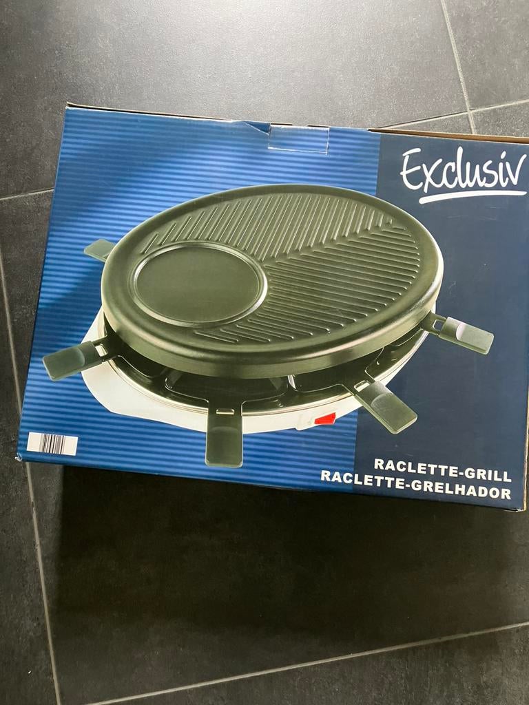 Appareil gourmet - grill - raclette NEUF, Electroménager, Appareils à gourmet, Enlèvement, Neuf