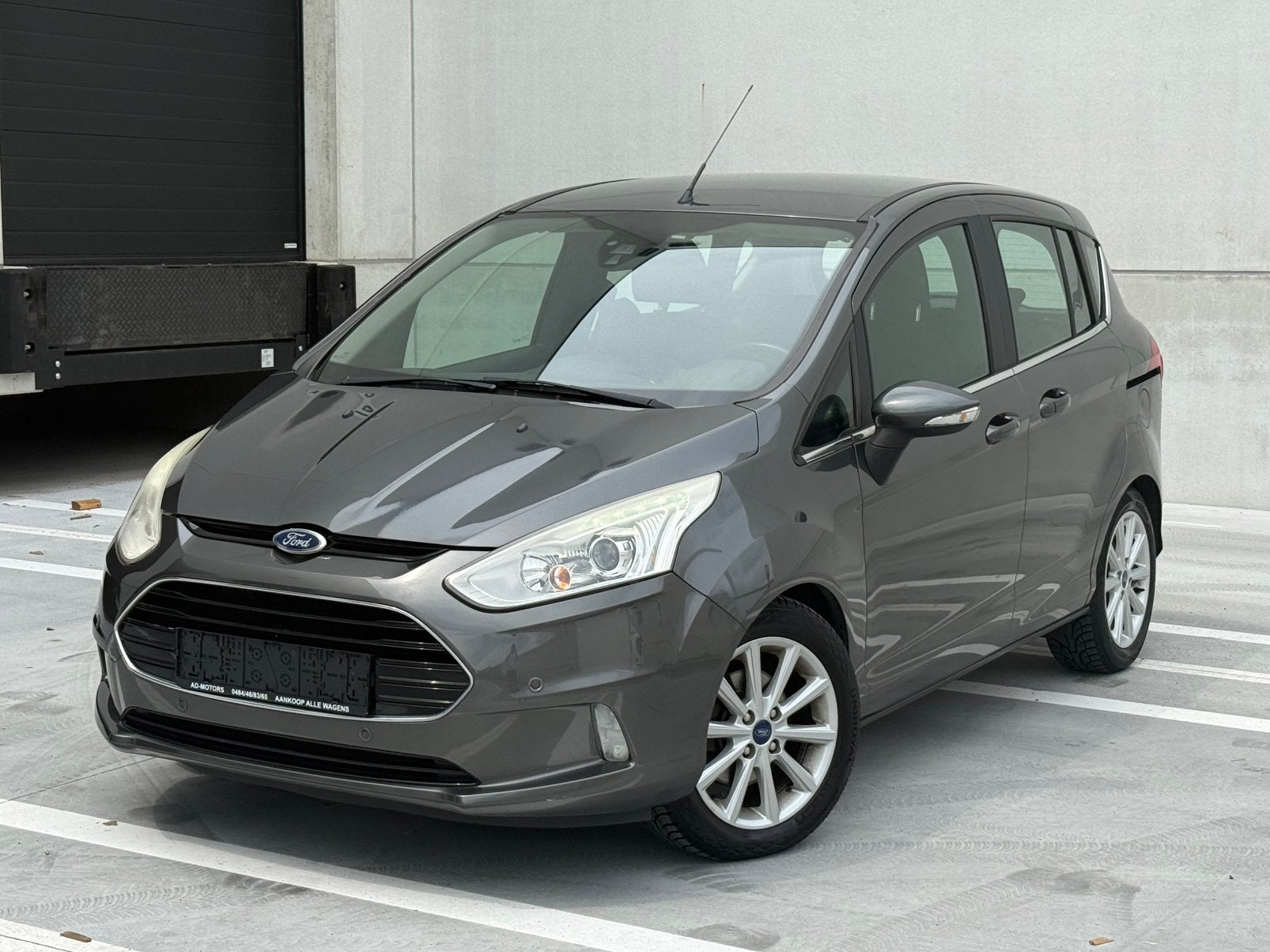 Ford B-Max 1.0i 2015 100.000 km Manueel - Airco / Cruise, Auto's, Euro 6, B-Max, Bedrijf, 74 kW