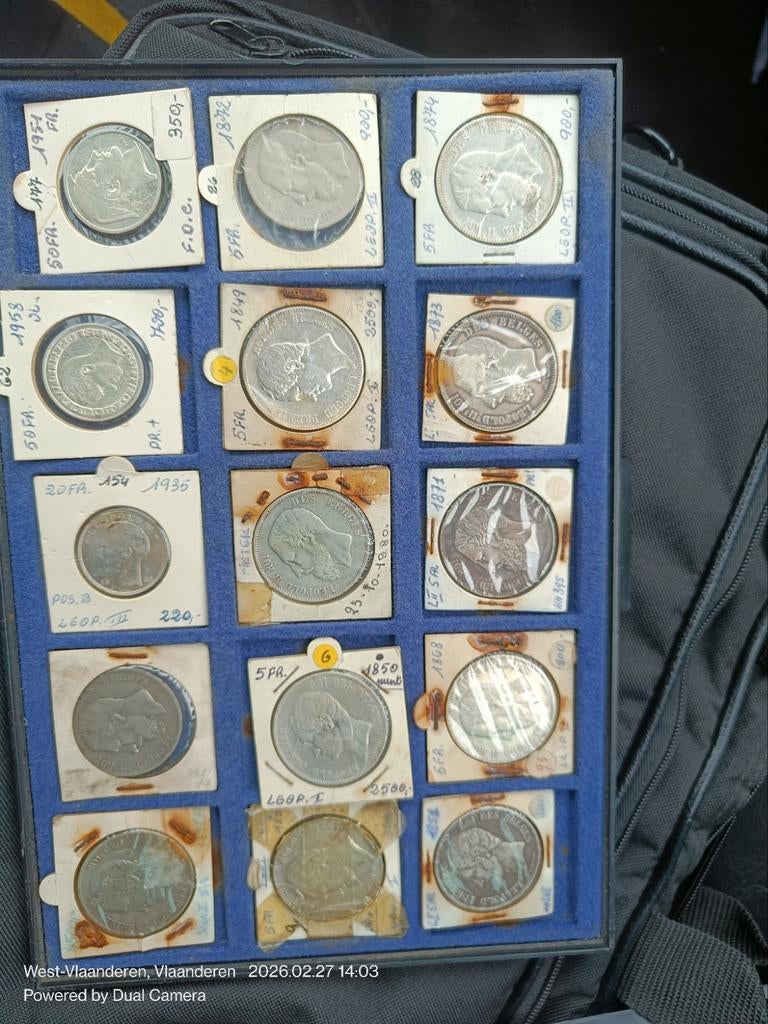 Belgische oude munten, Ophalen of Verzenden, Munten