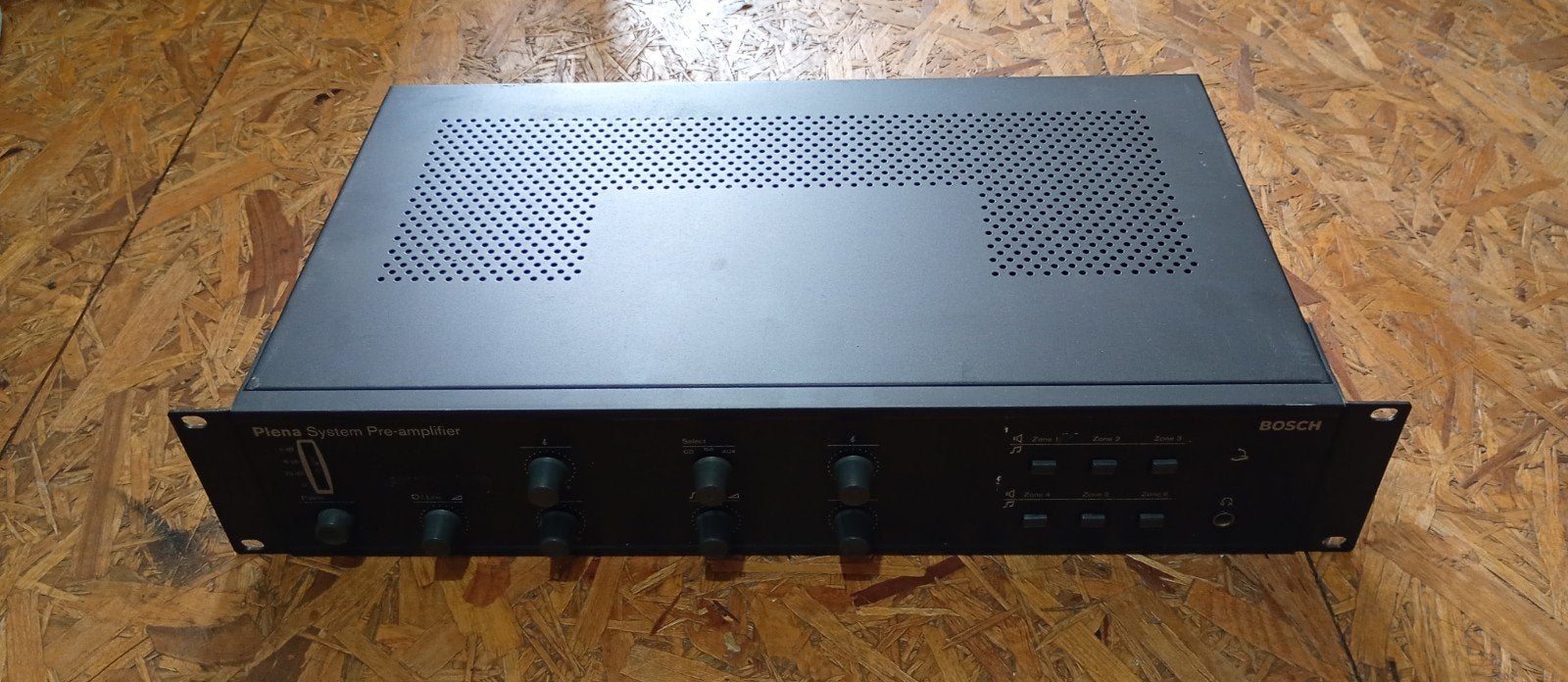 Bosch Plena System Pre-Amplifier LBB 1925/10 werkende staat, TV, Hi-fi & Vidéo, Enlèvement, Utilisé, Autres systèmes, Autres marques
