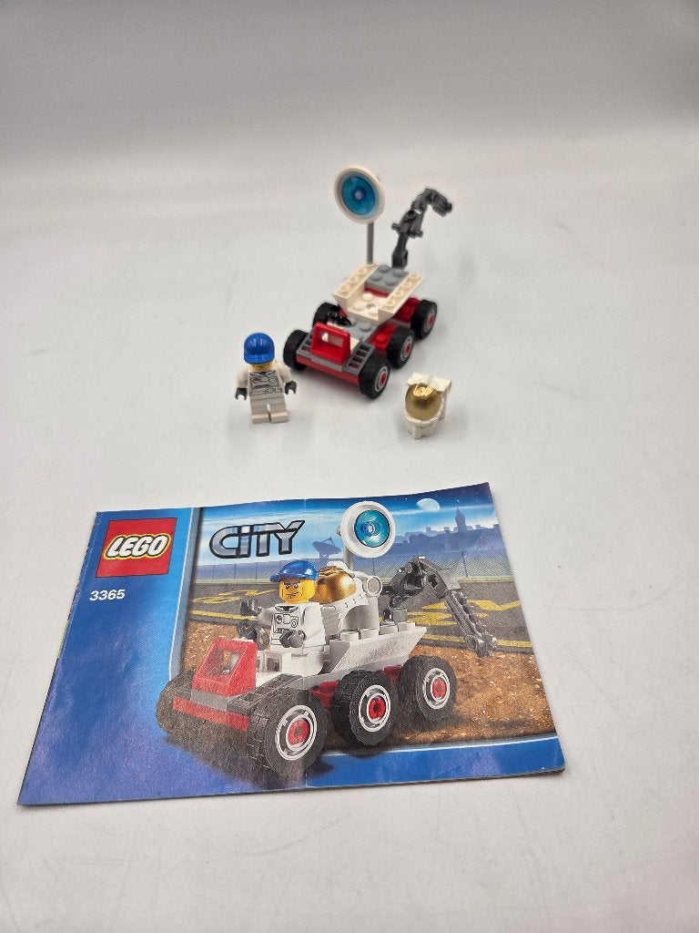 Buggy Space Moon Lego City 3365, City, Enlèvement ou Envoi, Lego, Ensemble complet