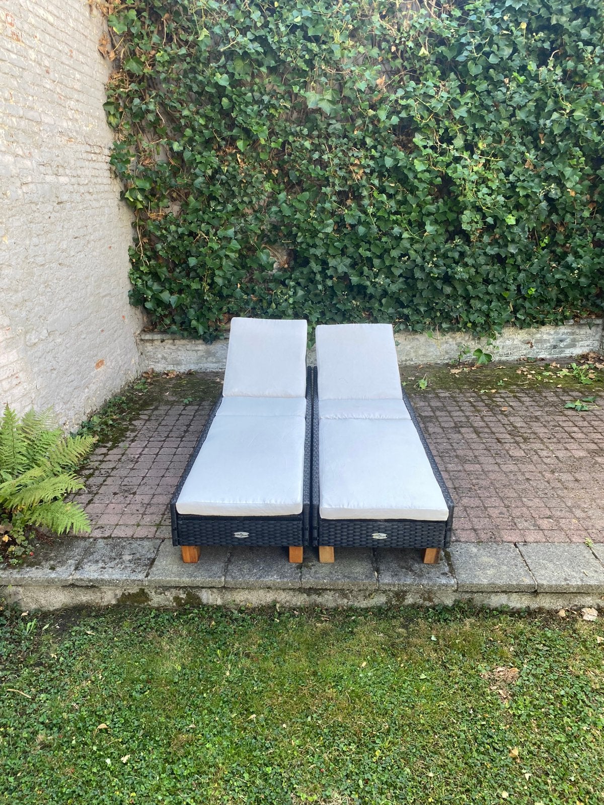 2 stuks Tuin ligbed, Tuin en Terras, Ophalen, Gebruikt