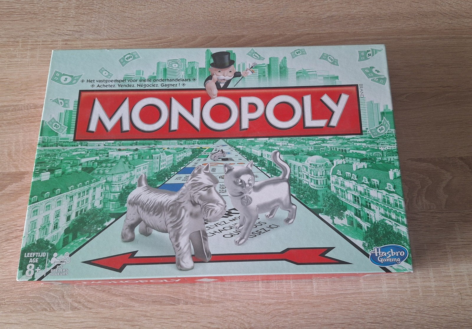 Monopoly zo goed als nieuw, Ophalen
