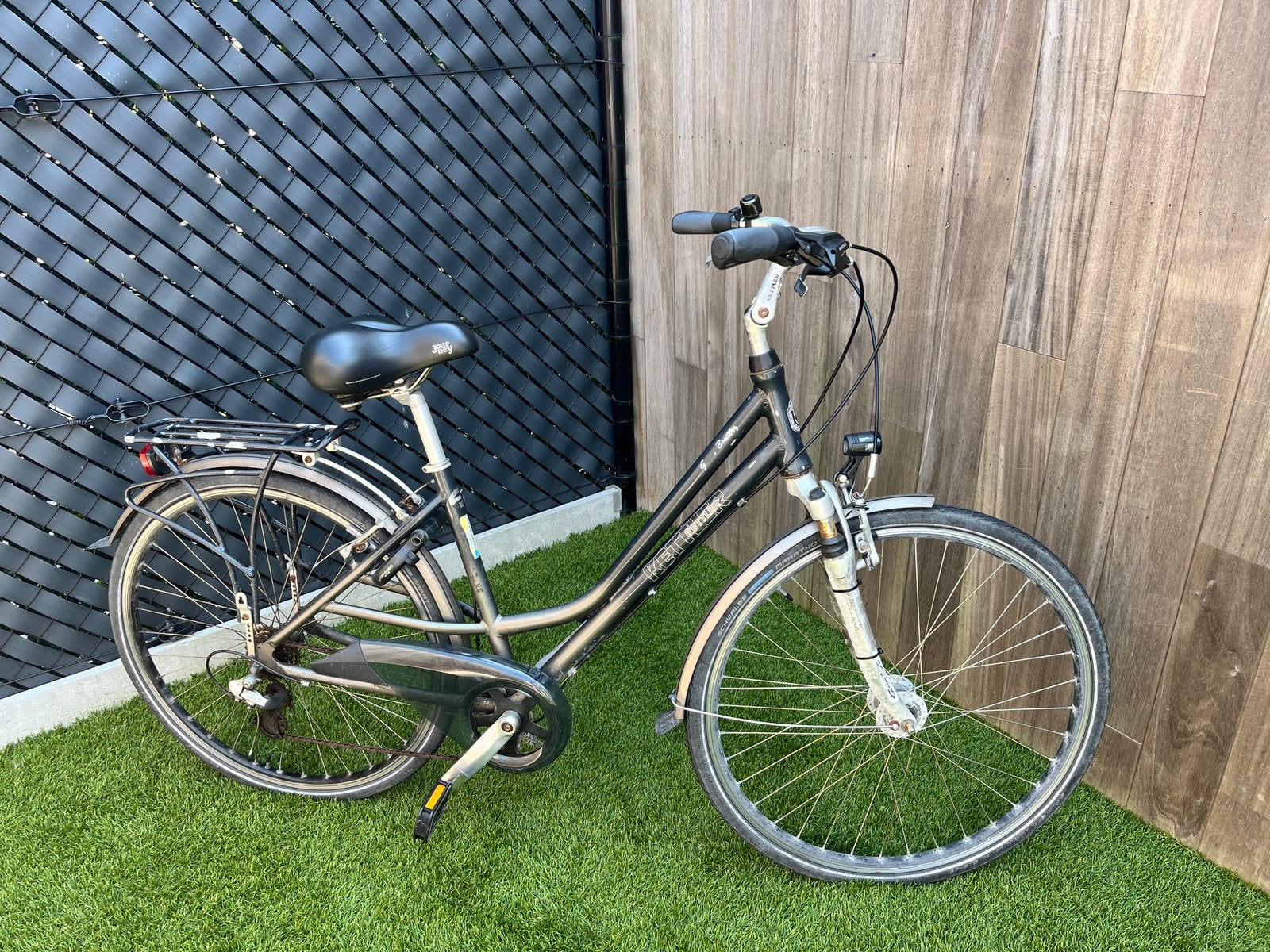 Kettler Granda Acera 7V damesfiets, Gebruikt, Velgrem, 47 tot 50 cm, Versnellingen