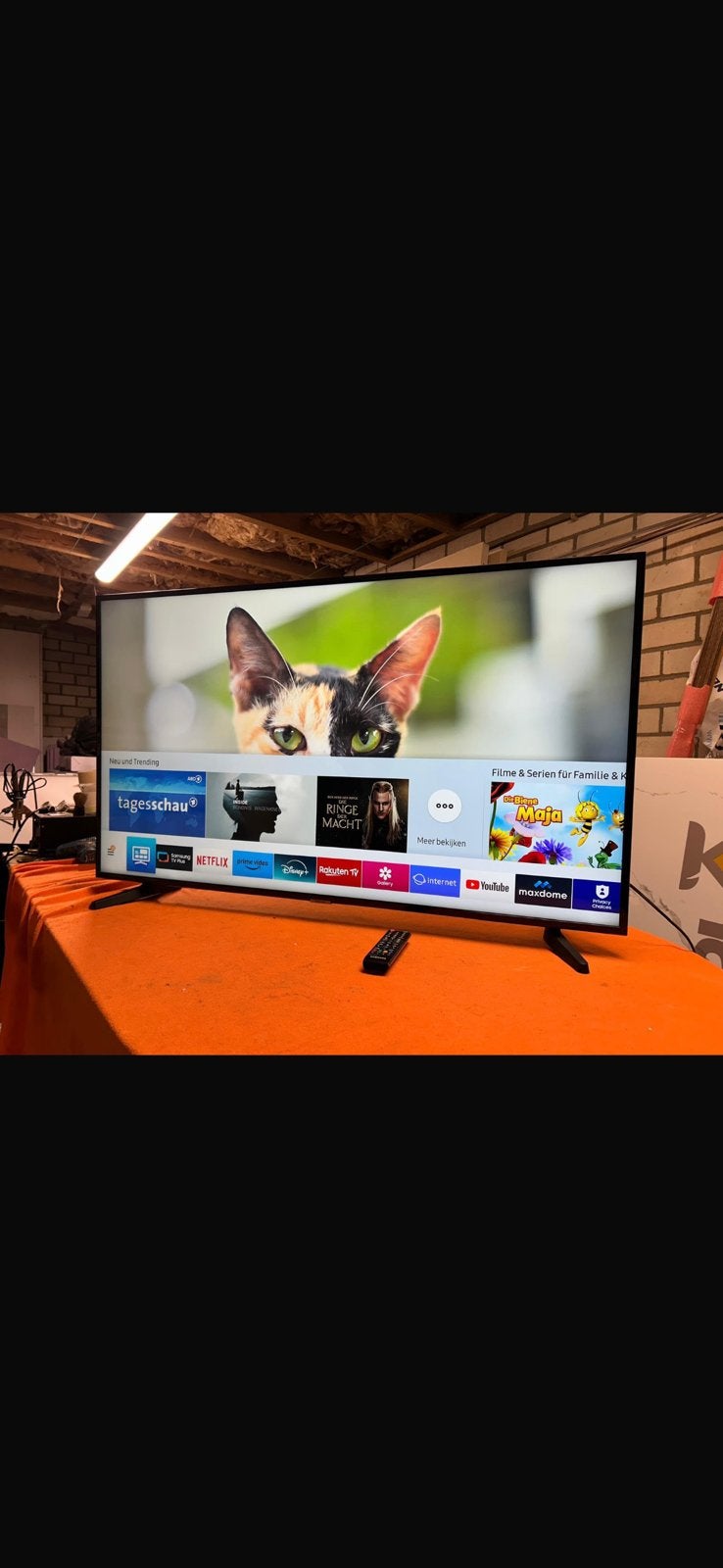 Samsung 65inch smart TV 4K Ultra HD HDR10+, Enlèvement, Comme neuf, Samsung, Smart TV