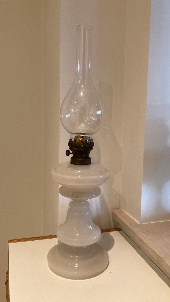 Olielamp, Ophalen