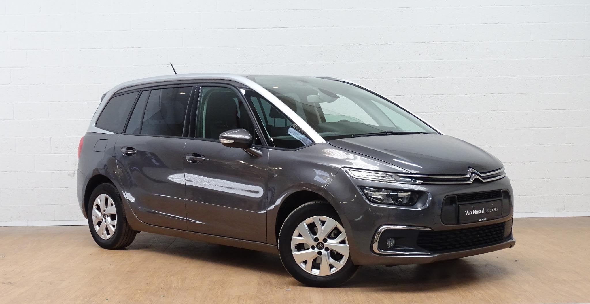 Citroën C4 Spacetourer 1.2 PureTech 130 S&S MAN6 Shine, Argent ou Gris, Entreprise, Boîte manuelle, Entretenue par le concessionnaire