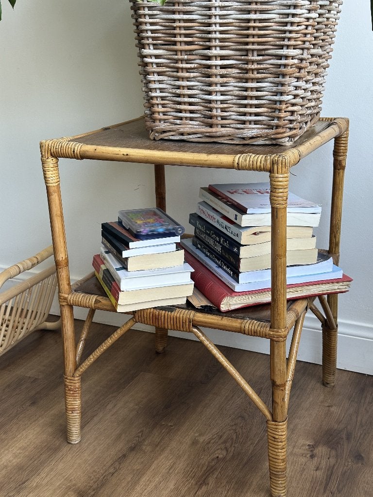 Rotan meubeltje te koop, Ophalen, Zo goed als nieuw