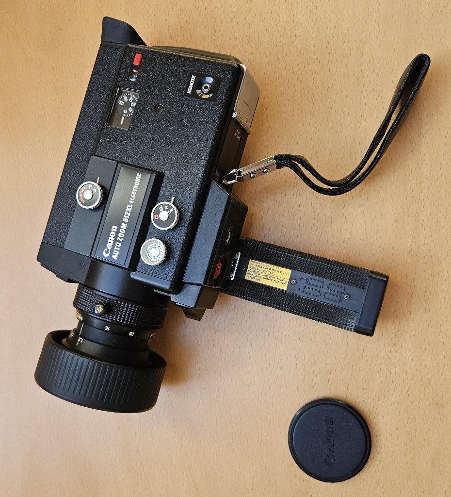 CANON AUTOZOOM ELECTRONIC 512XL super-8 filmcamera, Ophalen, 1960 tot 1980, Filmcamera