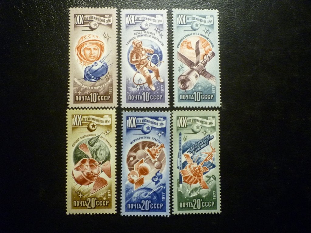 CCCP 1977 Mi 4648/4653** Postfris/Neuf, Timbres & Monnaies, Timbres | Europe | Russie, Envoi