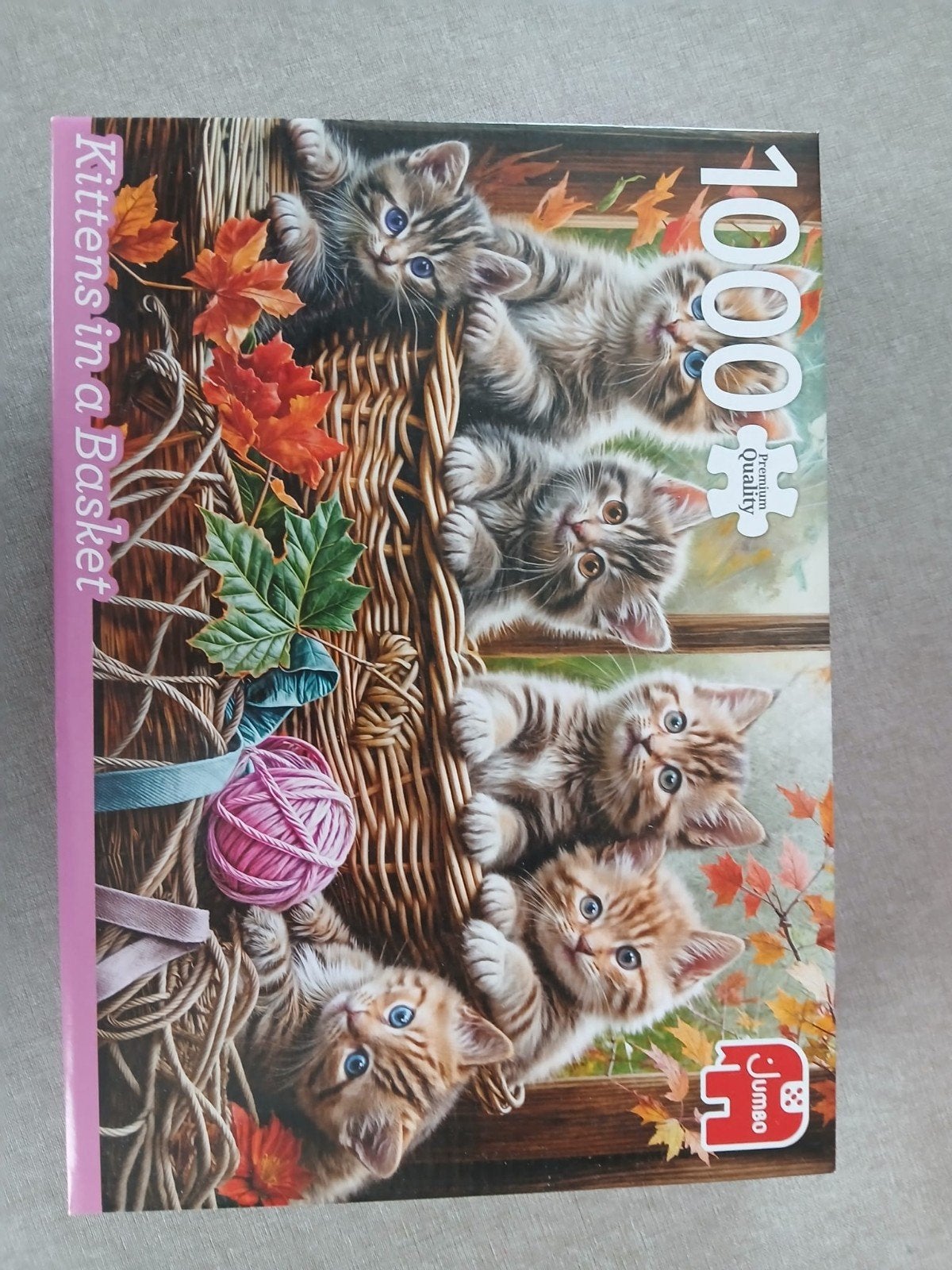 Puzzel 1000 stukjes - katjes, Ophalen