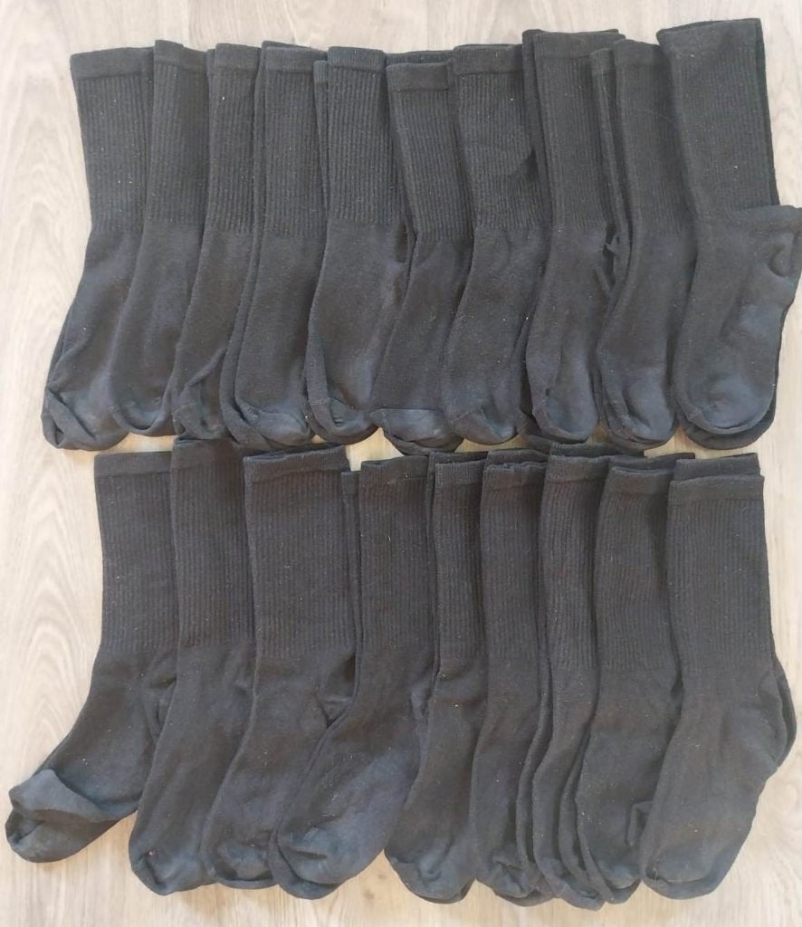 Sokken maat 39/42, Kleding | Heren, Zwart, Maat 39 t/m 42, Gedragen, C&A