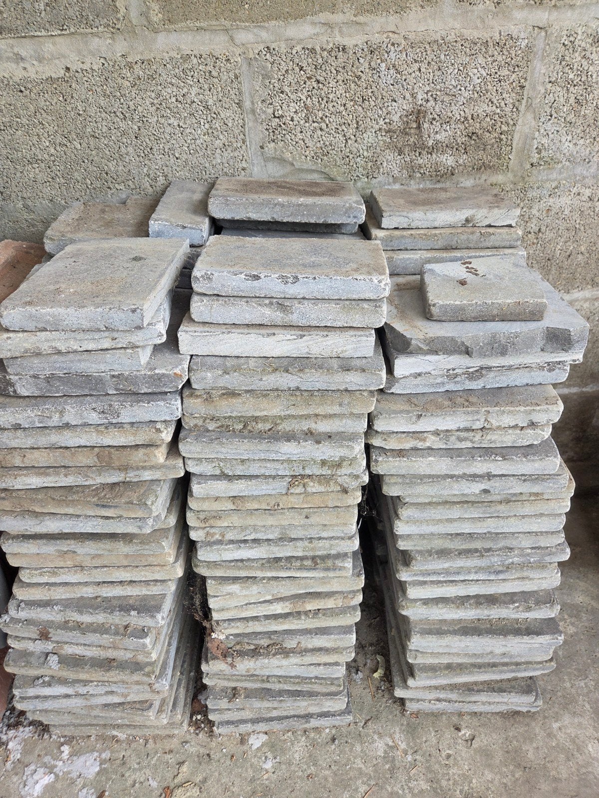 Pavé en pierre 20x20, Bricolage & Construction, Dalles & Carrelages, Enlèvement