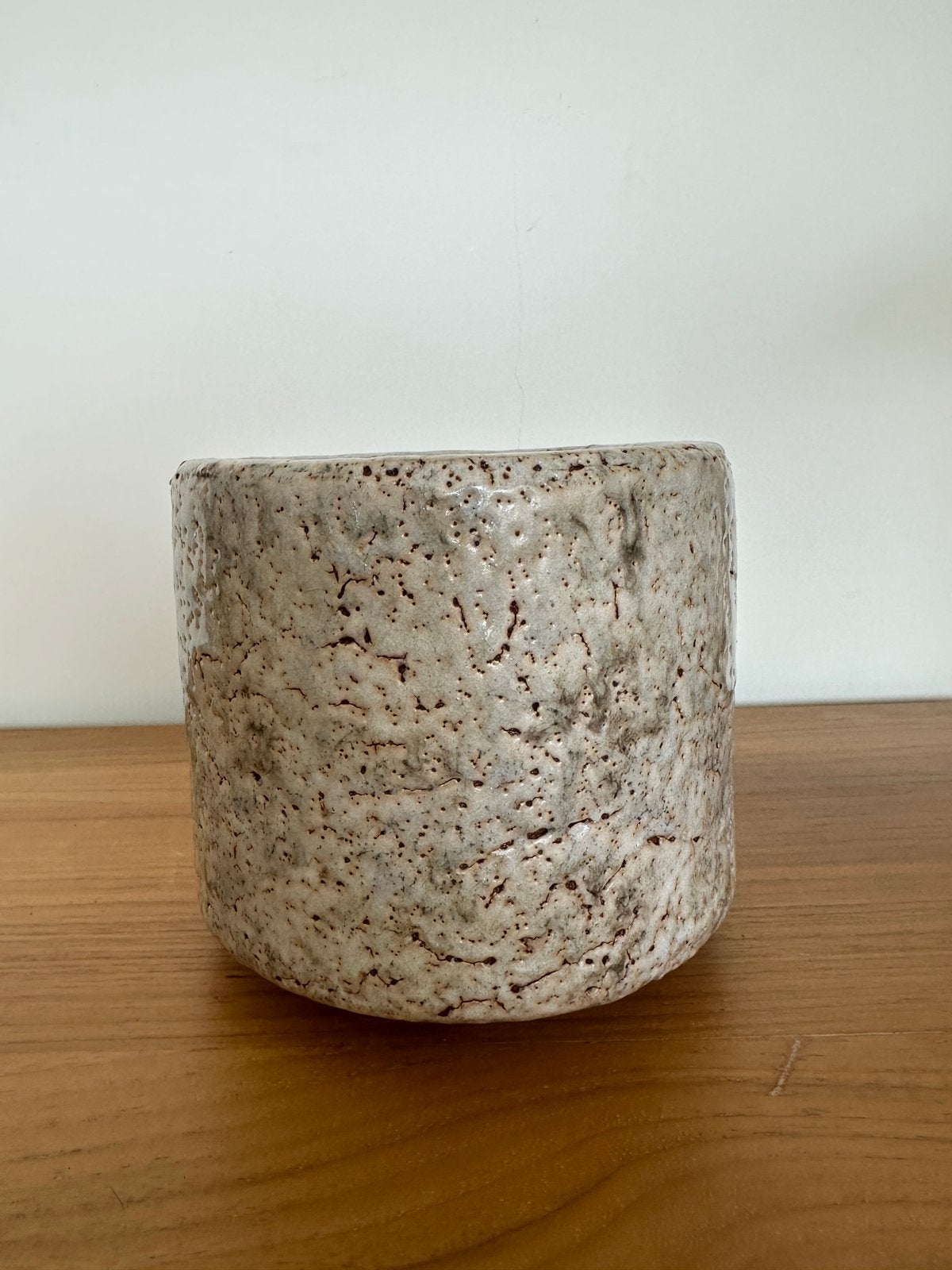 Plantenpot beige, Ophalen, Zo goed als nieuw