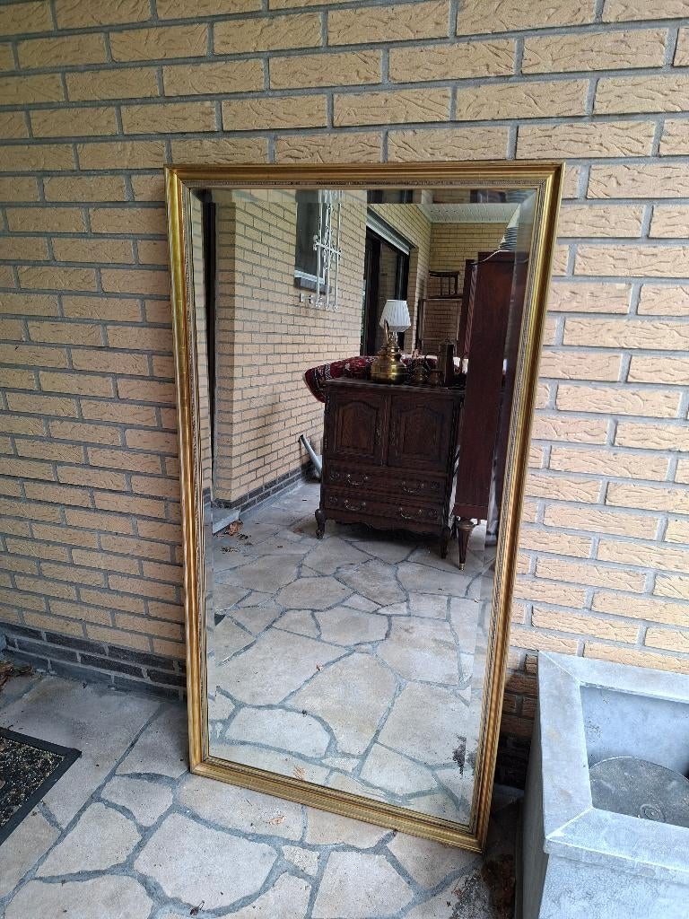 Spiegel, Ophalen, Gebruikt, 100 tot 150 cm, Rechthoekig
