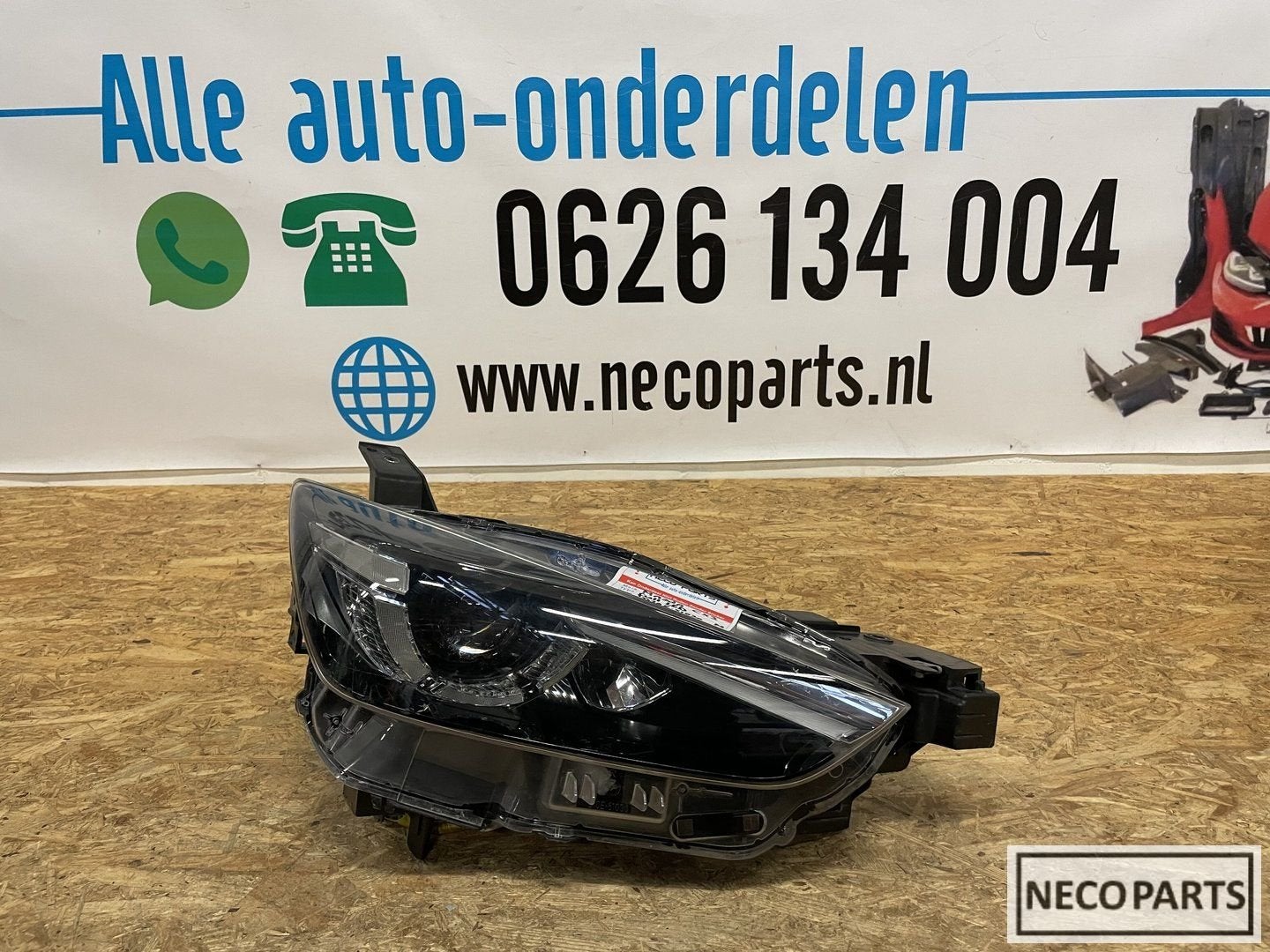 MAZDA CX3 CX-3 VOL LED KOPLAMP RECHTS D10E-51030 ORIGINEEL, -, -, -