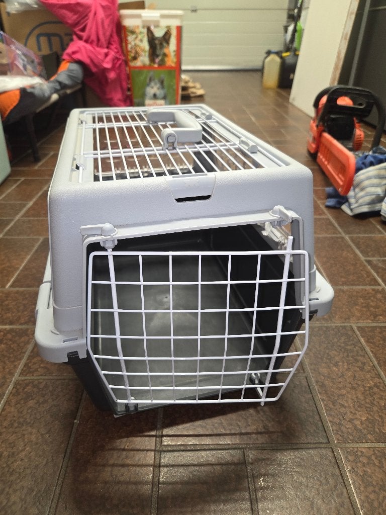 Cage transport chat, Dieren en Toebehoren, Transportboxen, Ophalen, Zo goed als nieuw