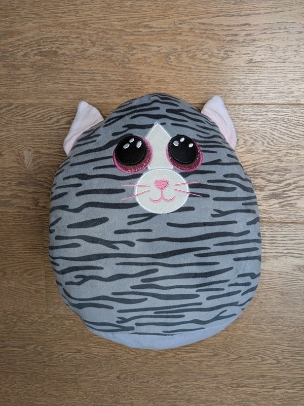chambre d'enfant - coussin Chat TY - chambre fille, Enlèvement, Utilisé