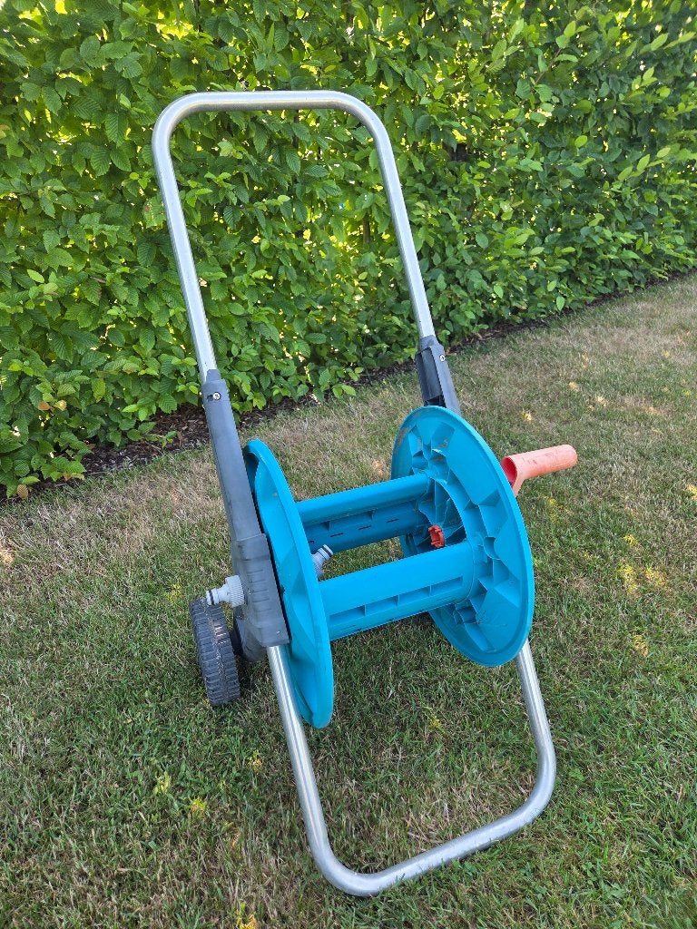 Gardena slangenwagen, Tuin en Terras, Ophalen, Gebruikt, Tuinslang