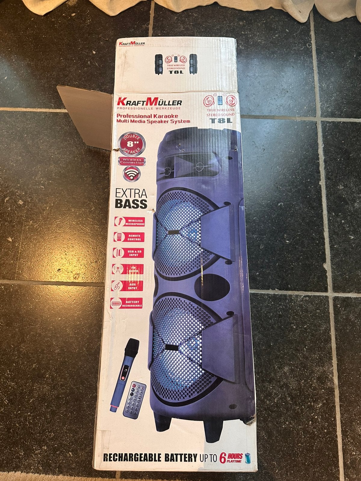 Nouvelle boîte à musique en édition limitée à vendre, TV, Hi-fi & Vidéo, Enceintes, Neuf, Autres marques, Enceinte de fête, Bluetooth