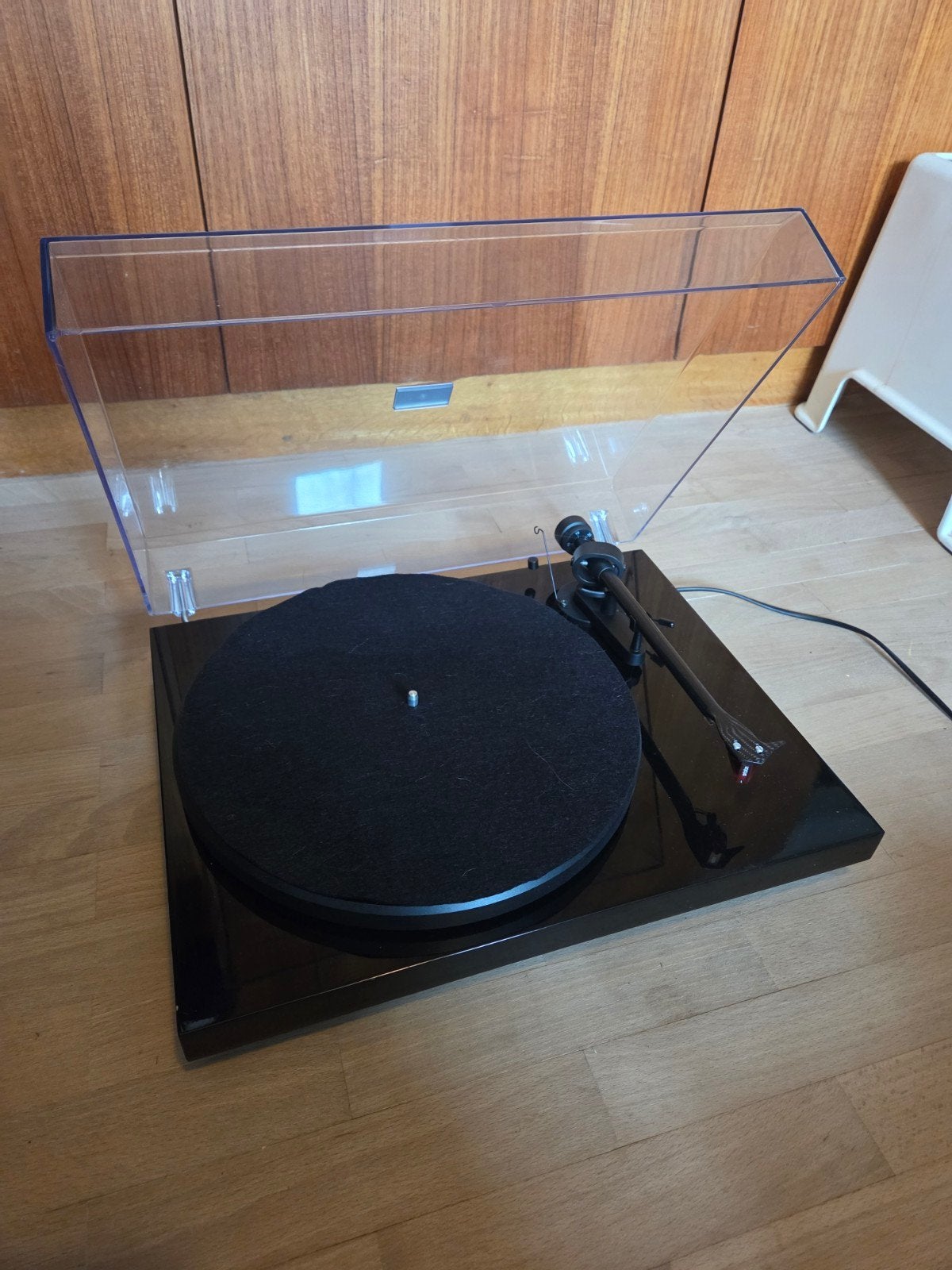 Project debut carbon platenspeler met artofon 2m red naald, TV, Hi-fi & Vidéo, Tourne-disques, Enlèvement, Utilisé, Tourne-disque