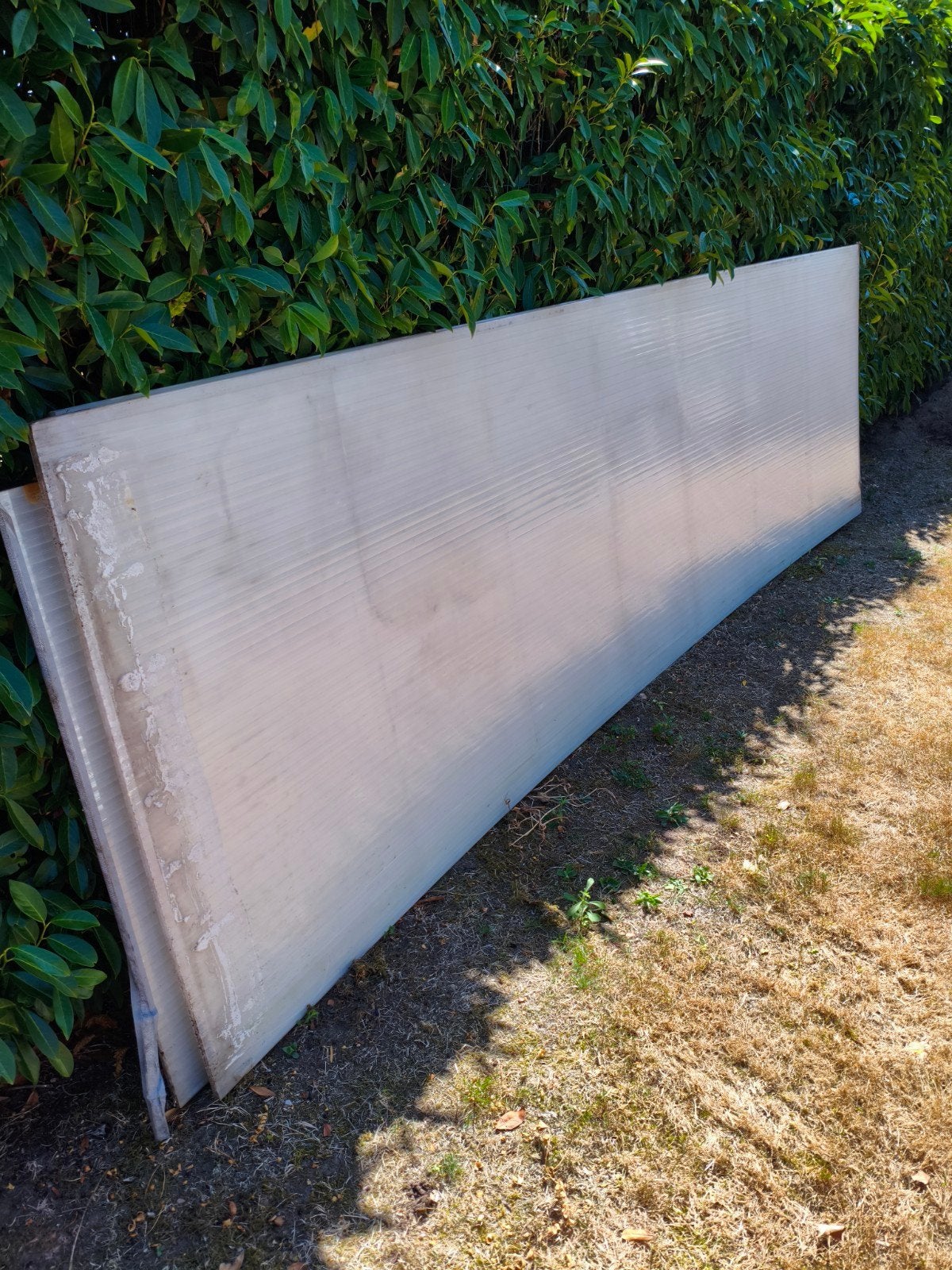 polycarbonaat platen met aluminium profielen, Ophalen, Aluminium