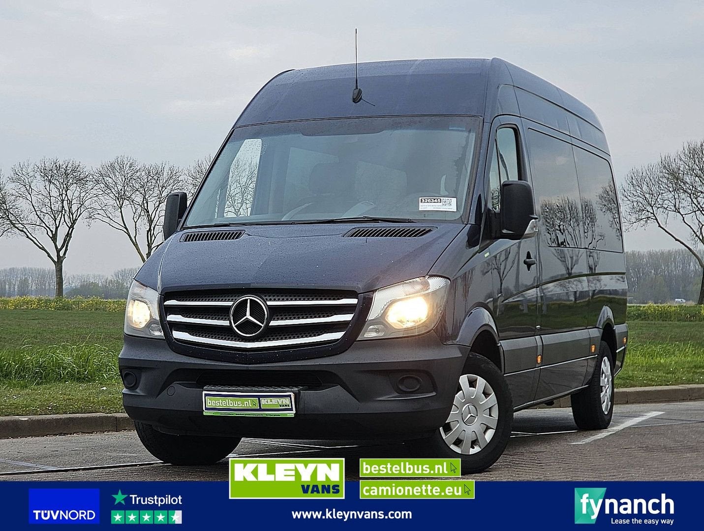 Mercedes-Benz SPRINTER 213 ac 9-pers EURO6, Auto's, Bestelwagens en Lichte vracht, Blauw, Mercedes-Benz, Bedrijf, Handgeschakeld