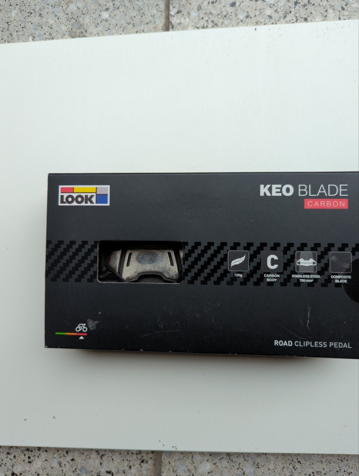 Fietspedalen Look Keo blade, Ophalen