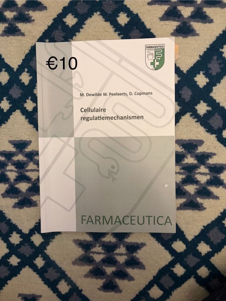 Cellulaire regulatiemechanismen, Boeken, Verzenden, Gelezen