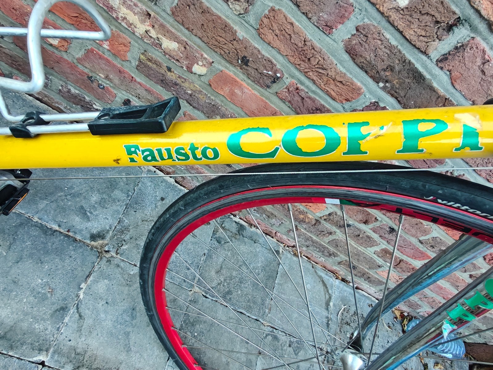retro koersfiets, Frein sur jante, Acier, Enlèvement, 28 pouces