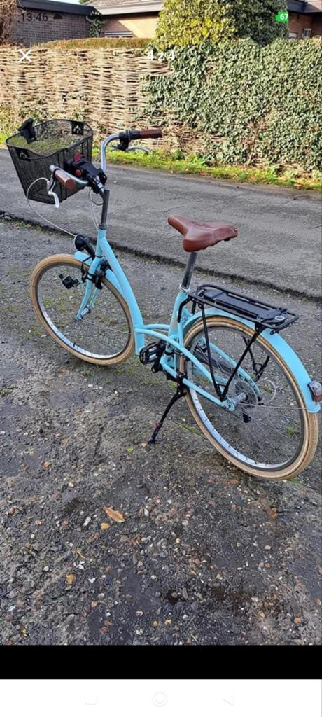 Dames stadfiets, Ophalen