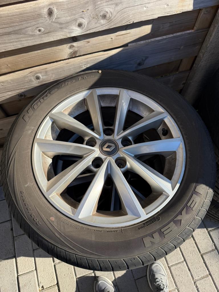 Jantes sur pneus pour Renault Megane 205/55/16 91V, Pneus et Jantes, 16 pouces, Véhicule de tourisme, Pneus été