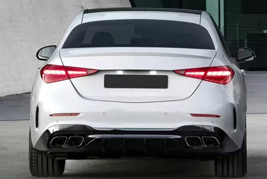 Mercedes W206 C63 amg look diffusor set body kit pakket, Autos : Divers, Enlèvement