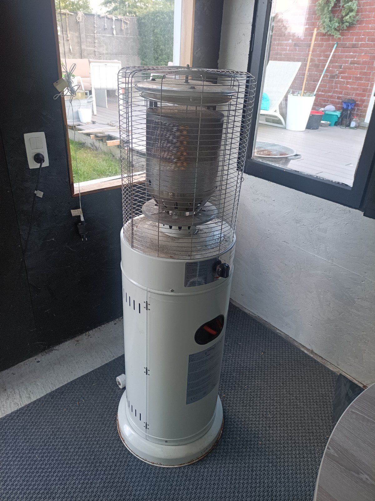 Terrasverwarmer op gas, Enlèvement, Comme neuf, Gaz