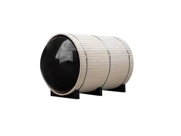 Barrel sauna NIEUW te koop, nooit opgezet, Sports & Fitness, Sauna, Neuf, Sauna complet, Enlèvement